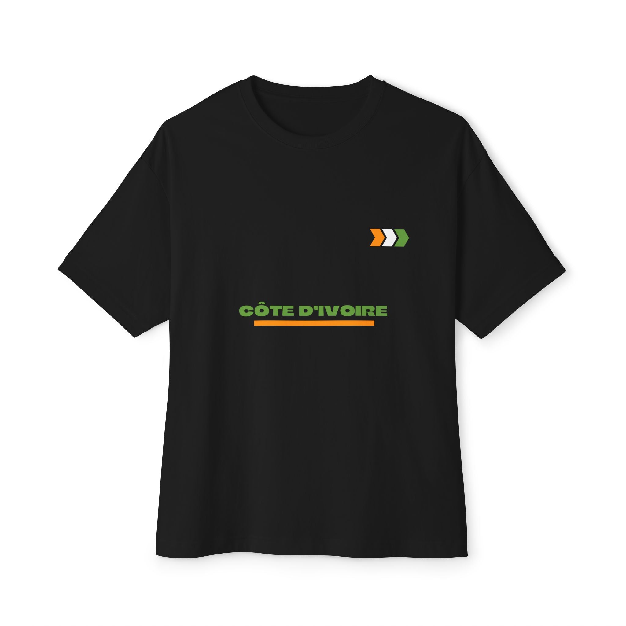 Ivory Coast Matchday T-Shirt | Minimal Boxy Fit T-Shirt
