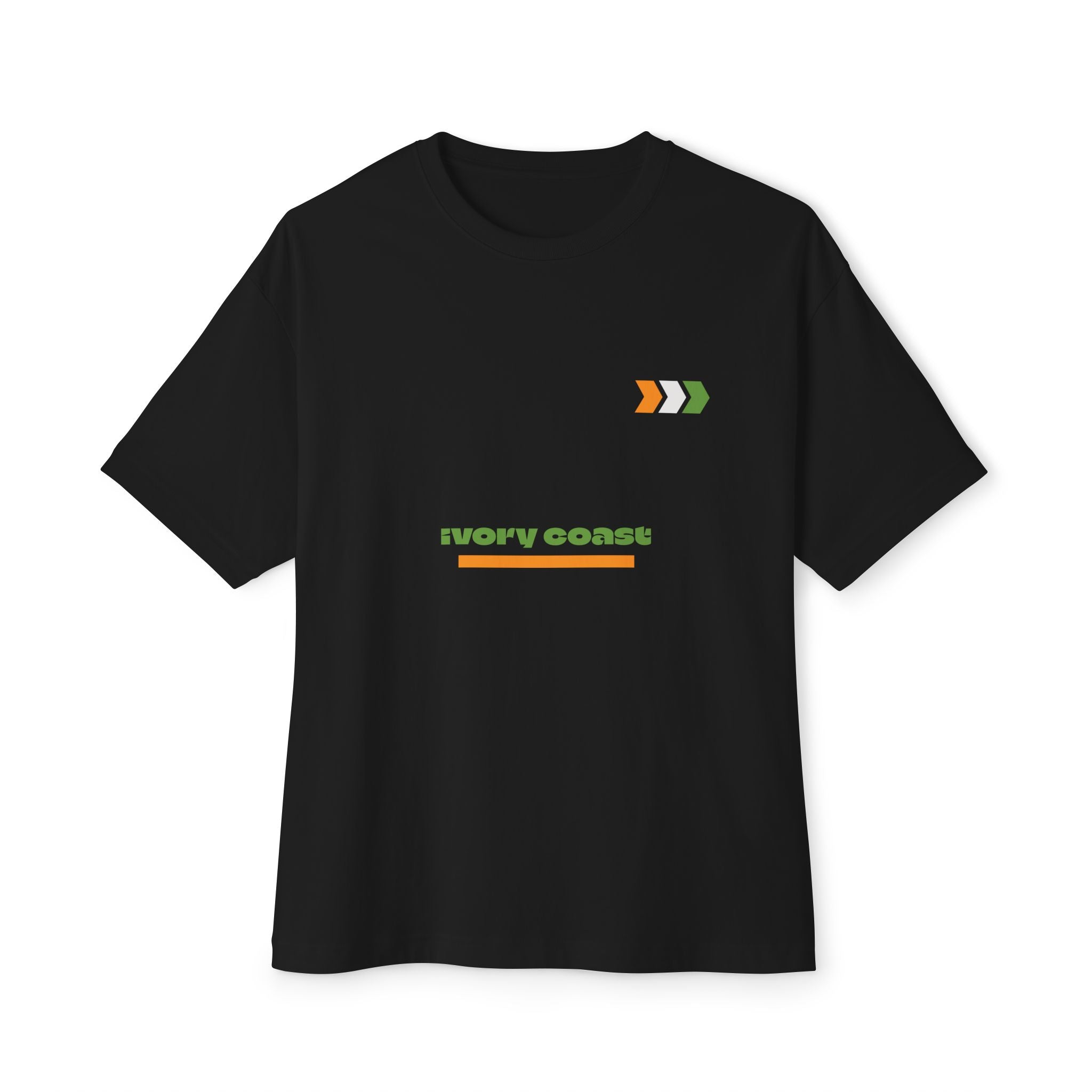Ivory Coast Matchday T-Shirt | Minimal Boxy Fit T-Shirt