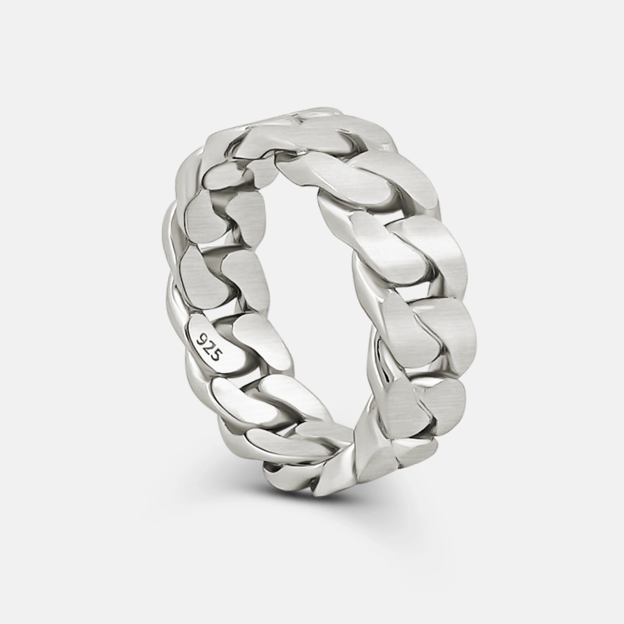 Cuban ring online silver